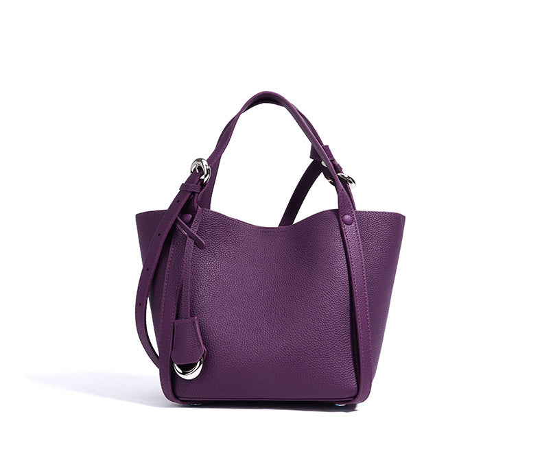 Women's Genuine Leather Large Tote Bag-Tote Bags-Light avocado green-Free Shipping Leatheretro