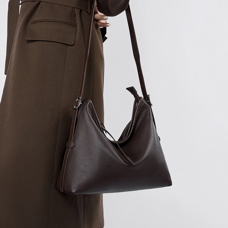 Genuine Leather Women's Crossbody Bag-crossbody bags-A-Free Shipping Leatheretro