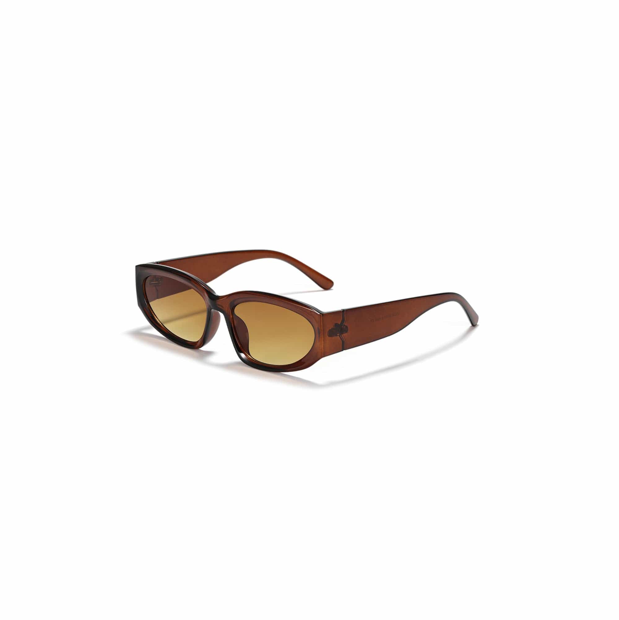 DAMAGE ASIA OPTICALS The Silver Sunglasses-Sunglasses-One Size-Coffee-Free Shipping Leatheretro