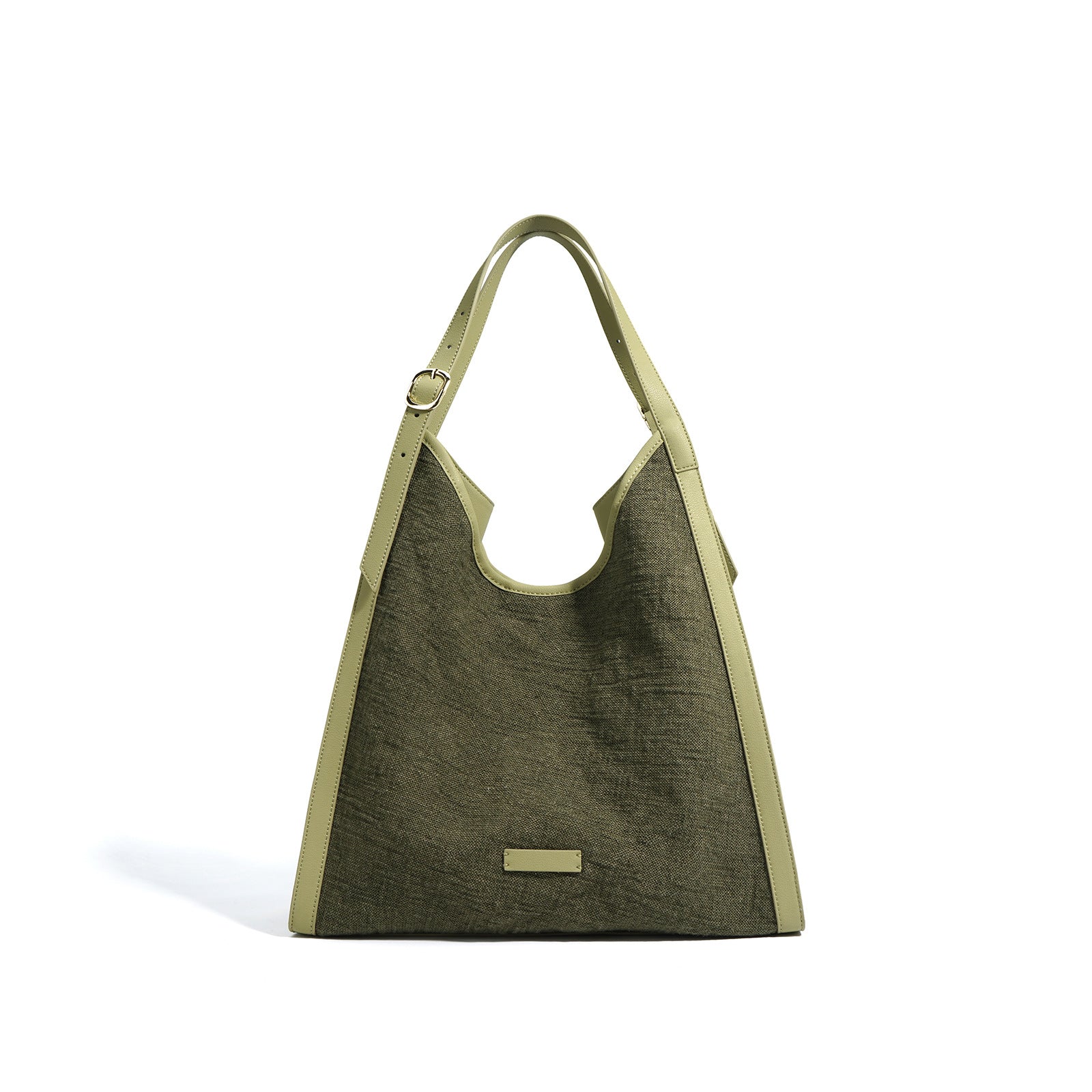 Oversized Boho Cotton Linen Tote Bag – Minimalist Shoulder Bag for Women-flax brown-Free Shipping Leatheretro