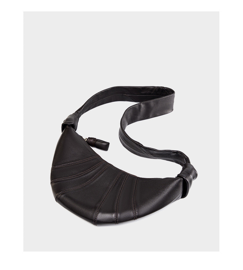 Sheepskin Bag Boho Shoulder Bag for Women-Handbags-Black-34*4*16-Free Shipping Leatheretro