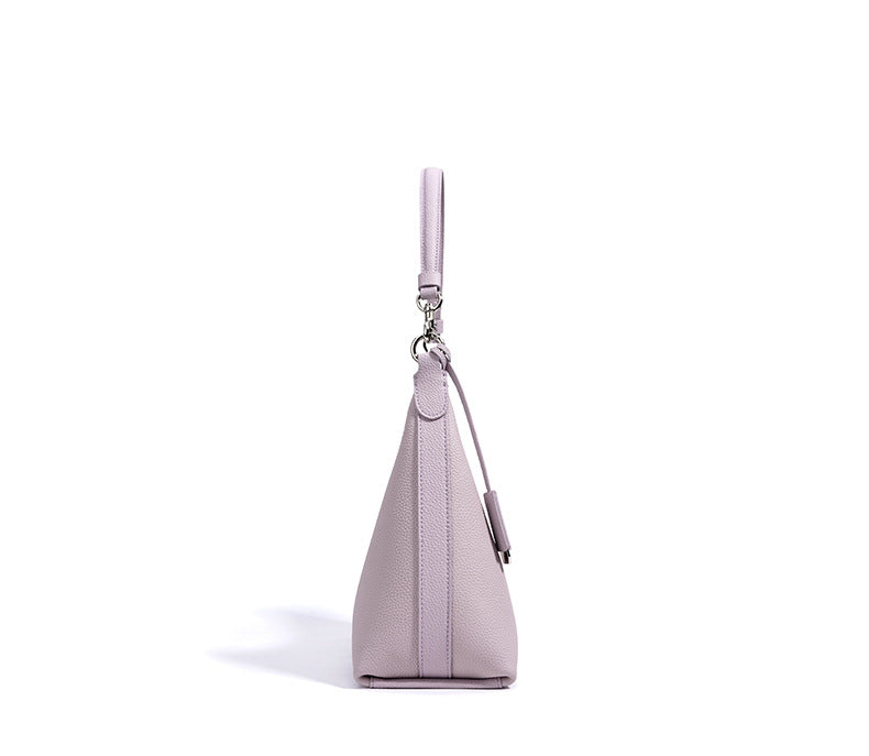 Premium Genuine Leather Elegant Single Shoulder Bag-Shoulder Bags-Lavender-Free Shipping Leatheretro