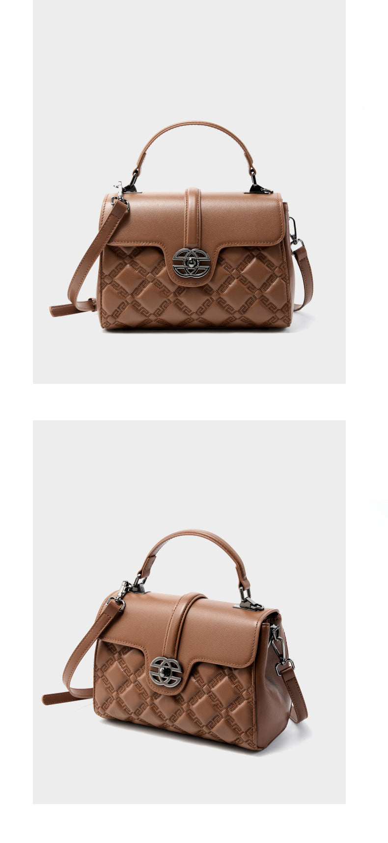 Luxury Leather Tote Bag for Women-Handbags-Black-23*11*17-Free Shipping Leatheretro