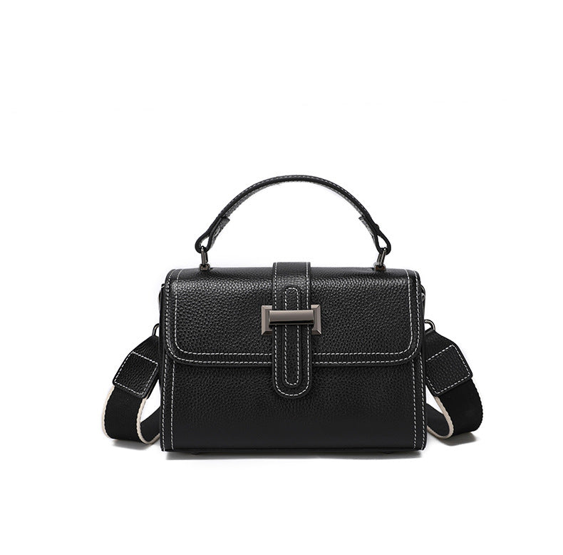 Genuine Leather Crossbody Bag for Women-Handbags-White-Free Shipping Leatheretro