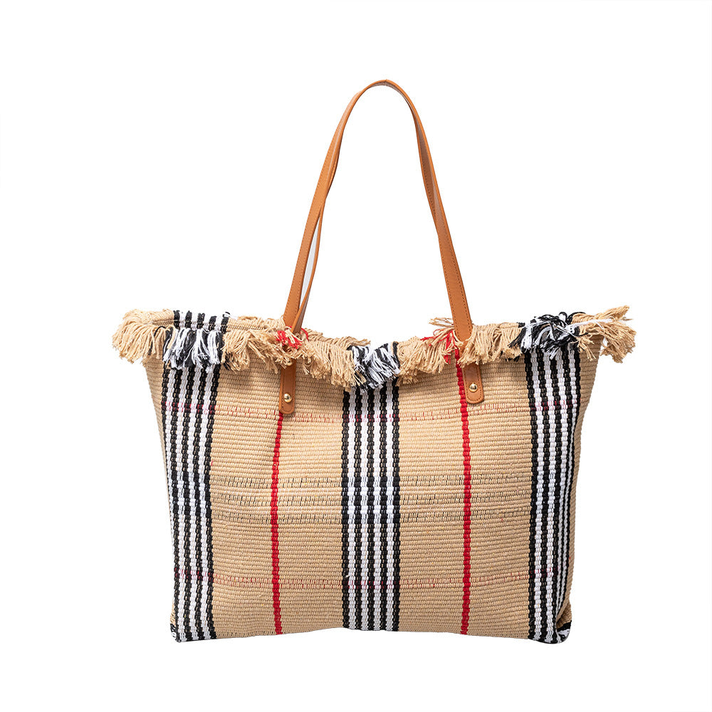 Large Capacity Canvas Tote Bag for Women-325-Black-50*10*35CM-Free Shipping Leatheretro