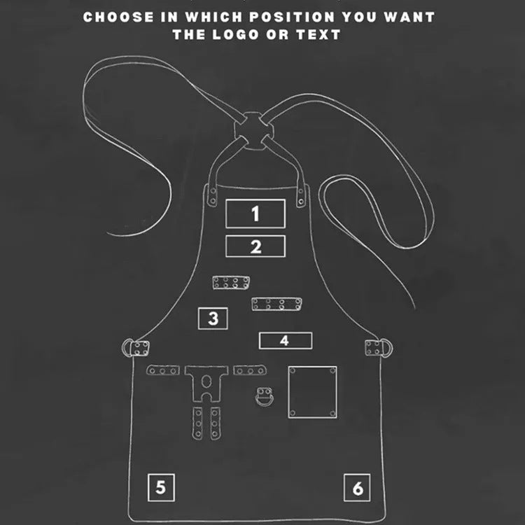 PU Leather BBQ Apron – Outdoor Cooking, Grilling & Picnic Apron with Bottle Holder – Oil-Resistant Work Apron-Leather Canvas Aprons-PU Brown-Free Shipping Leatheretro