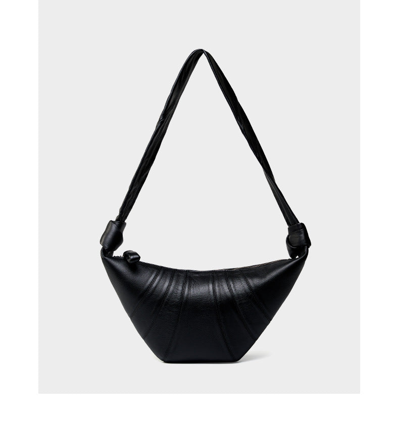 Sheepskin Bag Boho Shoulder Bag for Women-Handbags-Black-34*4*16-Free Shipping Leatheretro