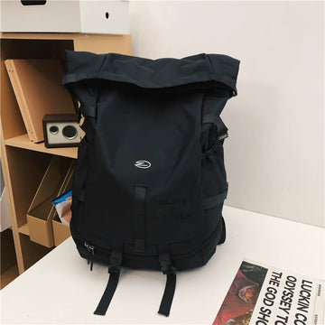 BOOM Large Capacity Tactical Backpack - Waterproof Hiking-Black-Free Shipping Leatheretro