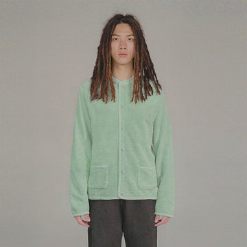 URBAN+FOREST Fleece Pockets Cardigan-Sweater-S (Preorder)-Free Shipping Leatheretro