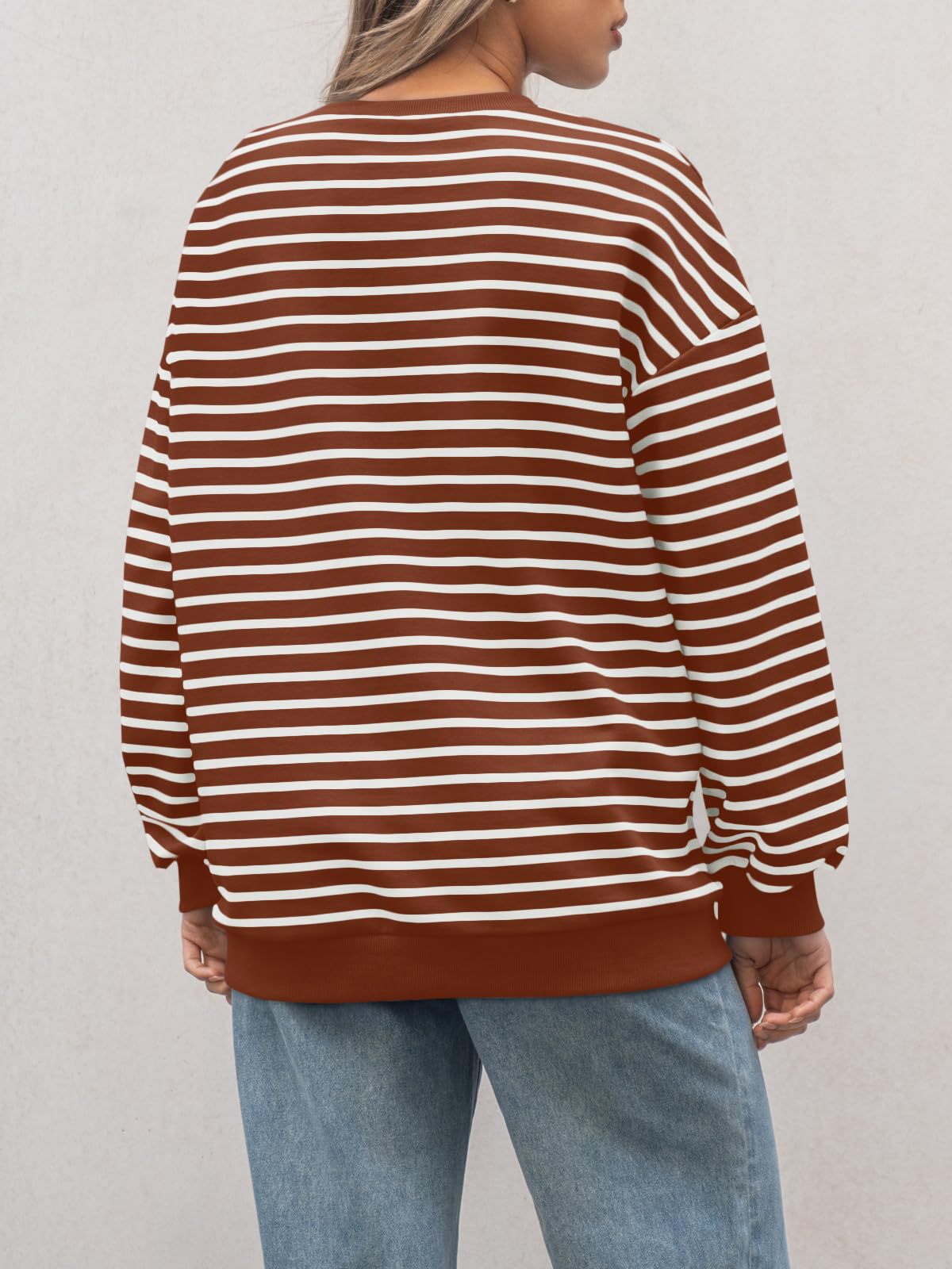 Casual Striped Long Sleeves Sports Hoodies-Sweater&Hoodies-Black-S-Free Shipping Leatheretro