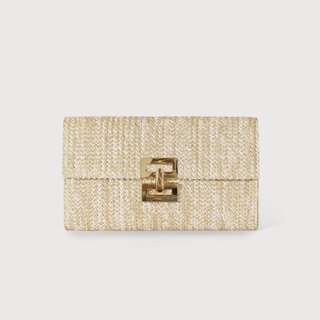 Rattan Weave Clutch Crossbody Bag-bronzing-Free Shipping Leatheretro