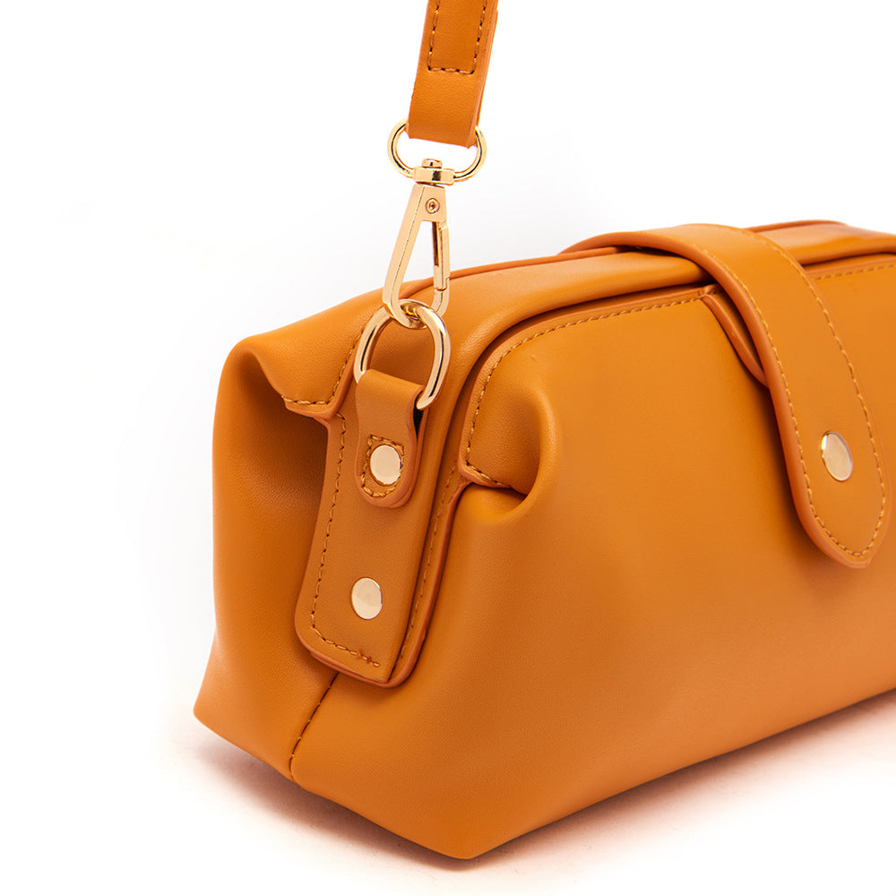 Vintage PU Mini Shoulder Bags for Women-Handbags, Wallets & Cases-Yellow-Free Shipping Leatheretro