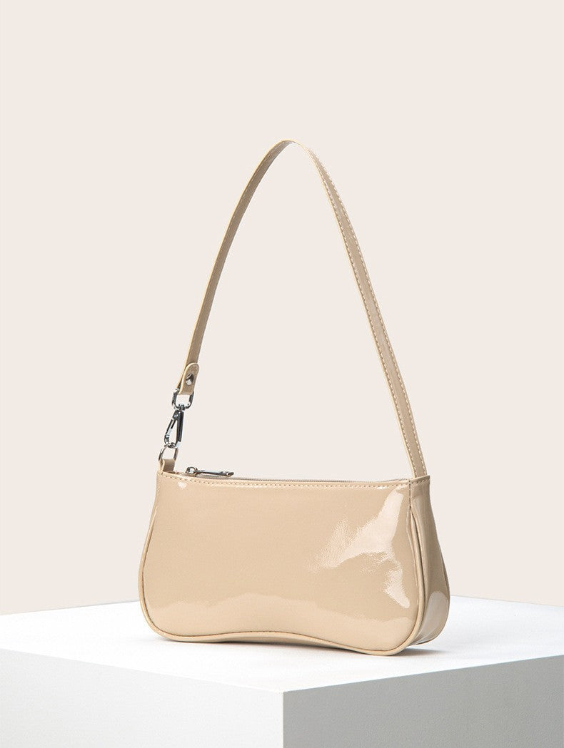 Women's Small Shoulder Bag-White-Free Shipping Leatheretro