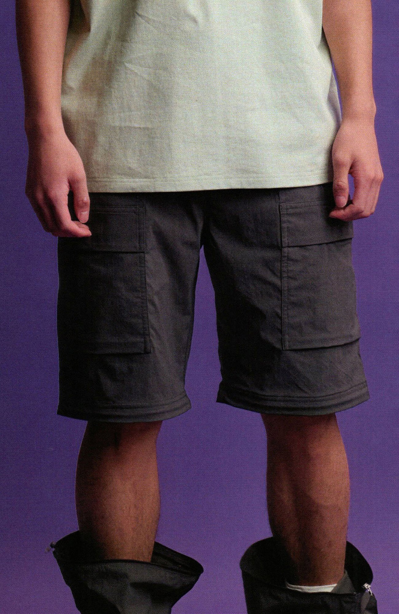 URBAN+FOREST Convertible Hiking Cargo Pants-Pants-S-Gray-Free Shipping Leatheretro