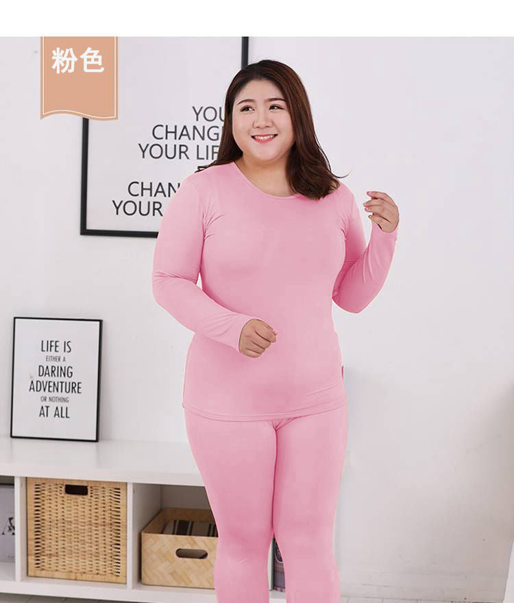 Casual Plus Sizes Long Sleeves Shirts & Pants Homewear-Sleepwear & Loungewear-Pink-M-Free Shipping Leatheretro