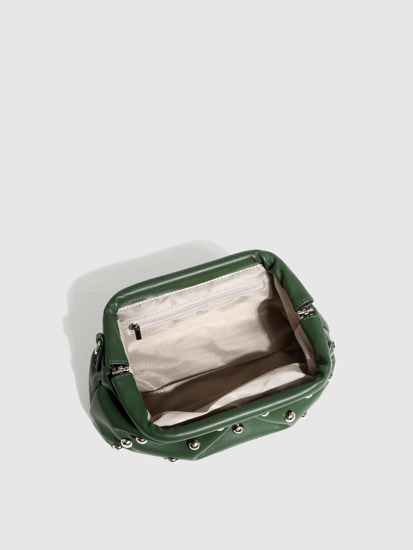 Women's Pleated Dumpling Bag-Black-Free Shipping Leatheretro