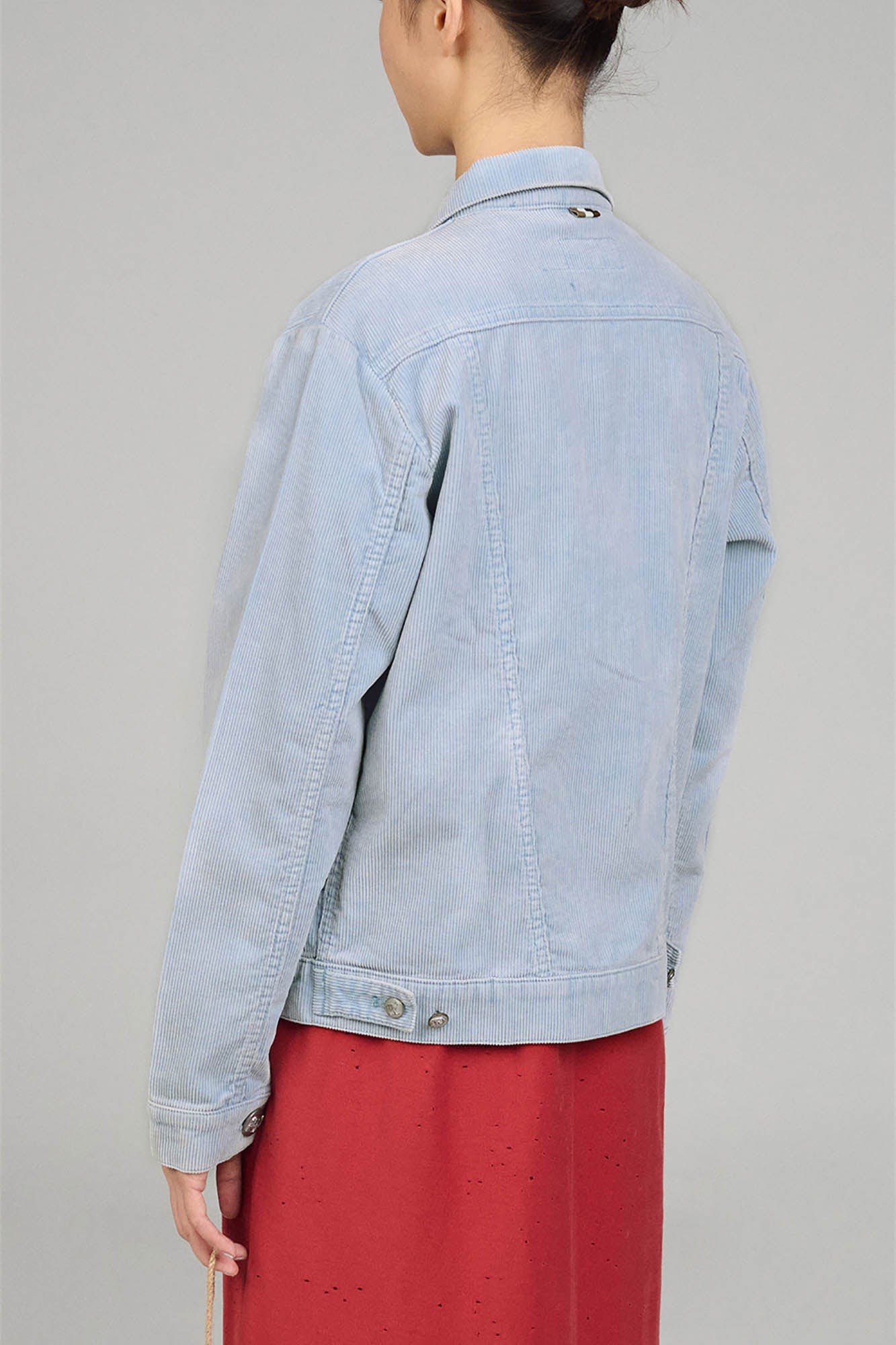 URBAN+FOREST Corduroy Spliced Multi-Pocket Jacket-Jacket-S-Free Shipping Leatheretro