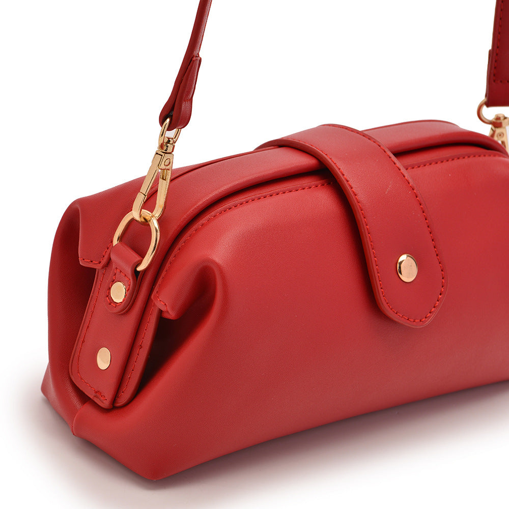 Vintage PU Mini Shoulder Bags for Women-Handbags, Wallets & Cases-Yellow-Free Shipping Leatheretro