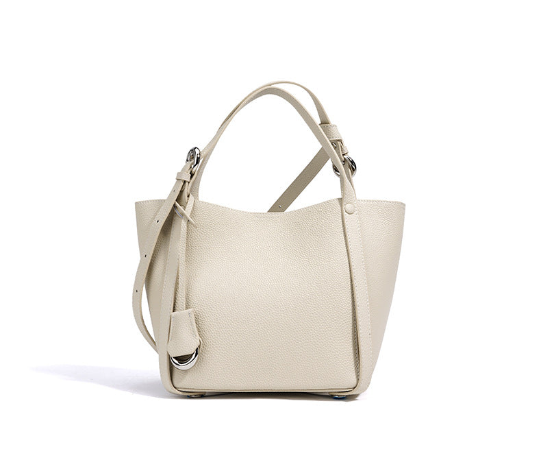 Women's Genuine Leather Large Tote Bag-Tote Bags-Light avocado green-Free Shipping Leatheretro