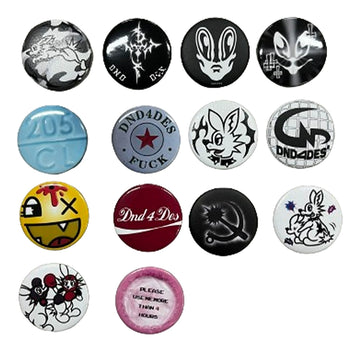 DND4DES Millennial Aesthetic Parody Enamel Pins-As Photo-Free Shipping Leatheretro