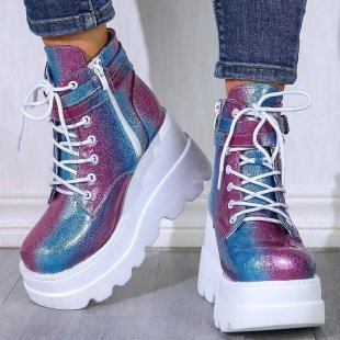 Fashion Plus Sizes Short Boots-boots-Colorful-35-Free Shipping Leatheretro