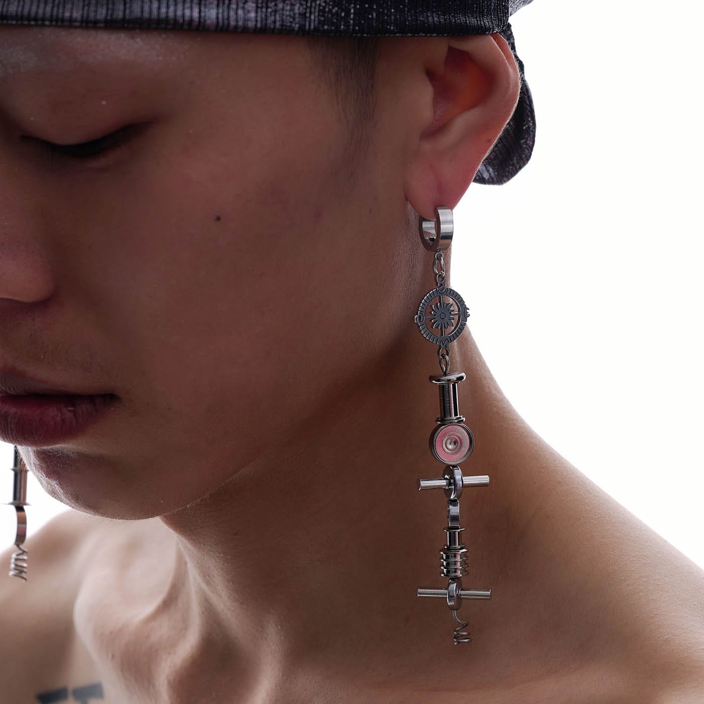 ILLUSORY The Mech Earings / Ear Clips-Earring-Earrings-Free Shipping Leatheretro