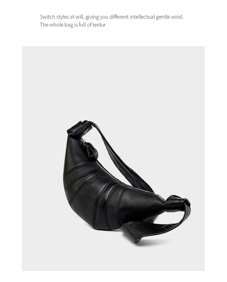 Sheepskin Bag Boho Shoulder Bag for Women-Handbags-Black-34*4*16-Free Shipping Leatheretro