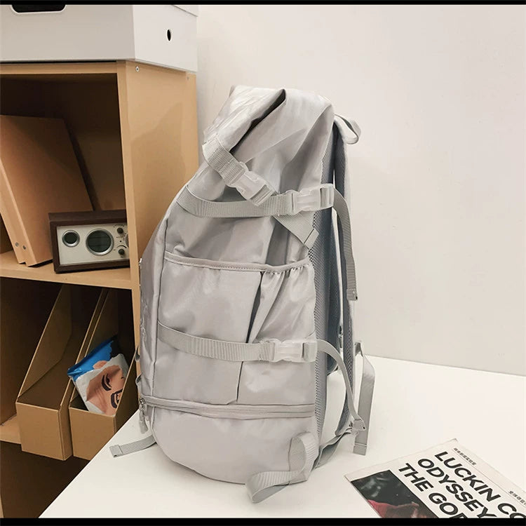 BOOM Large Capacity Tactical Backpack - Waterproof Hiking-Black-Free Shipping Leatheretro