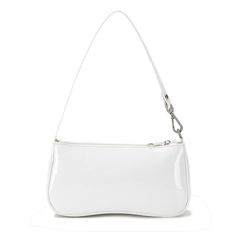 Women's Small Shoulder Bag-White-Free Shipping Leatheretro