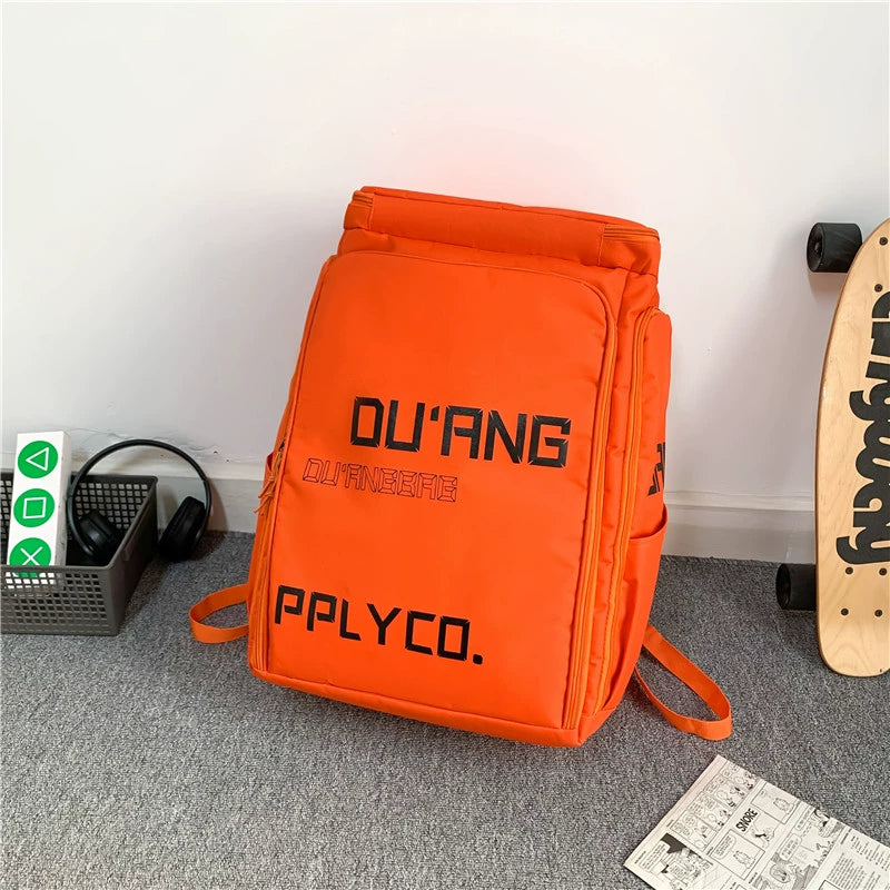 Boom Versatile Large-Capacity Backpack-Black-Free Shipping Leatheretro