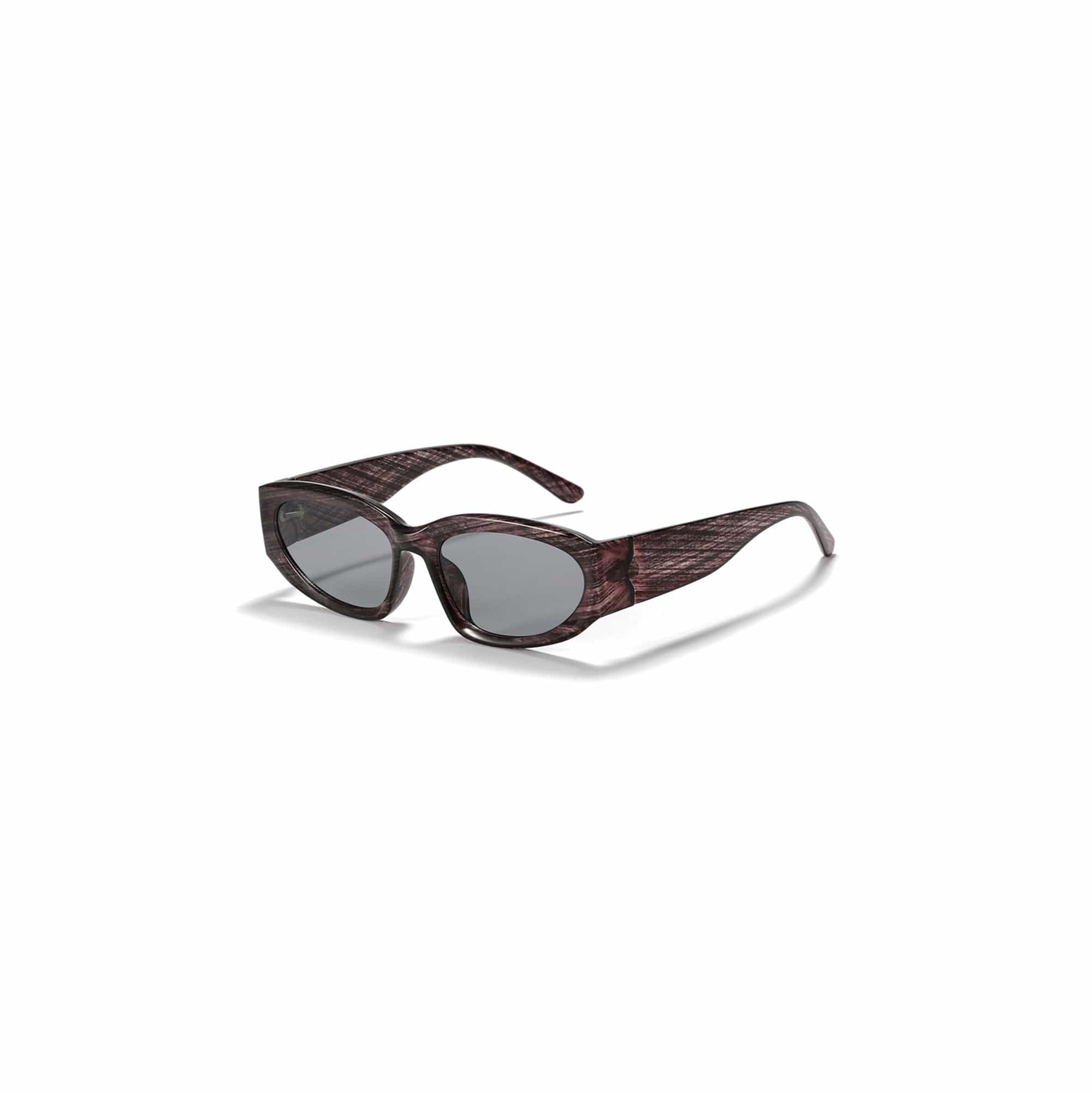 DAMAGE ASIA OPTICALS The Silver Sunglasses-Sunglasses-One Size-Dark Grey-Free Shipping Leatheretro