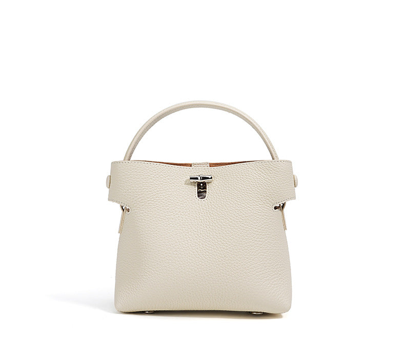 Bucket Bamboo Bag – Stylish & Versatile Crossbody Tote for Women-Tote Bags-denim blue-Free Shipping Leatheretro