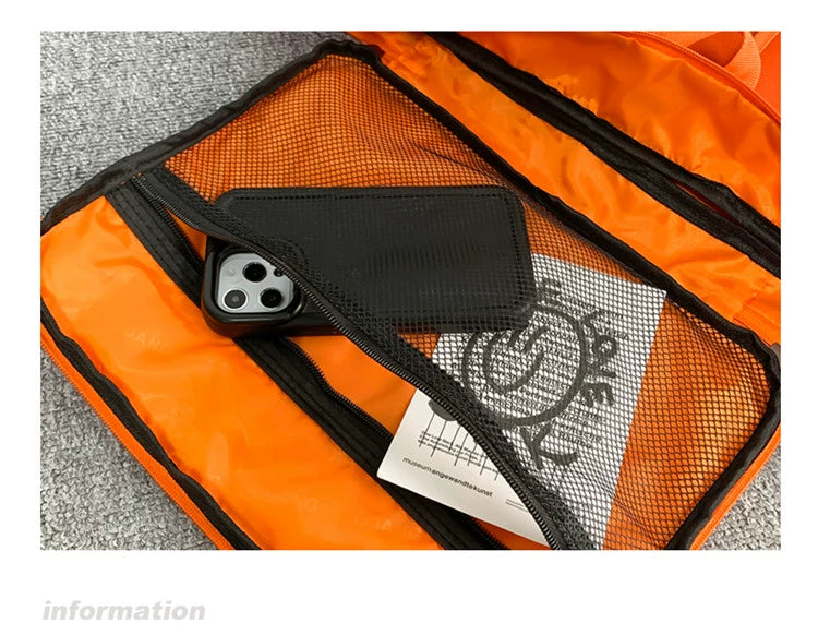 Boom Versatile Large-Capacity Backpack-Black-Free Shipping Leatheretro