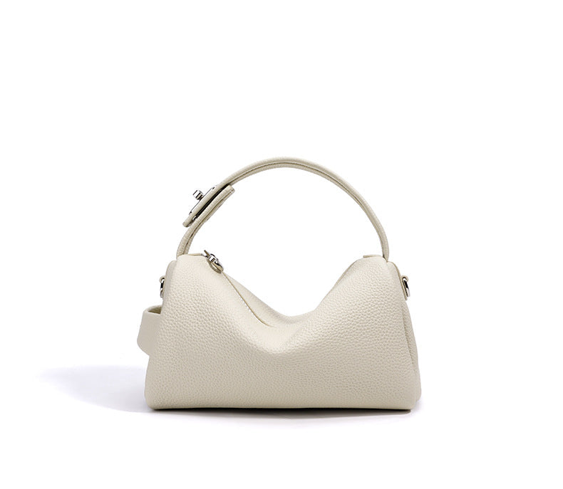 Large Capacity Soft Leather Tote Bag for Women-Handbags-Mustard Yellow (Pre-sale)-Free Shipping Leatheretro