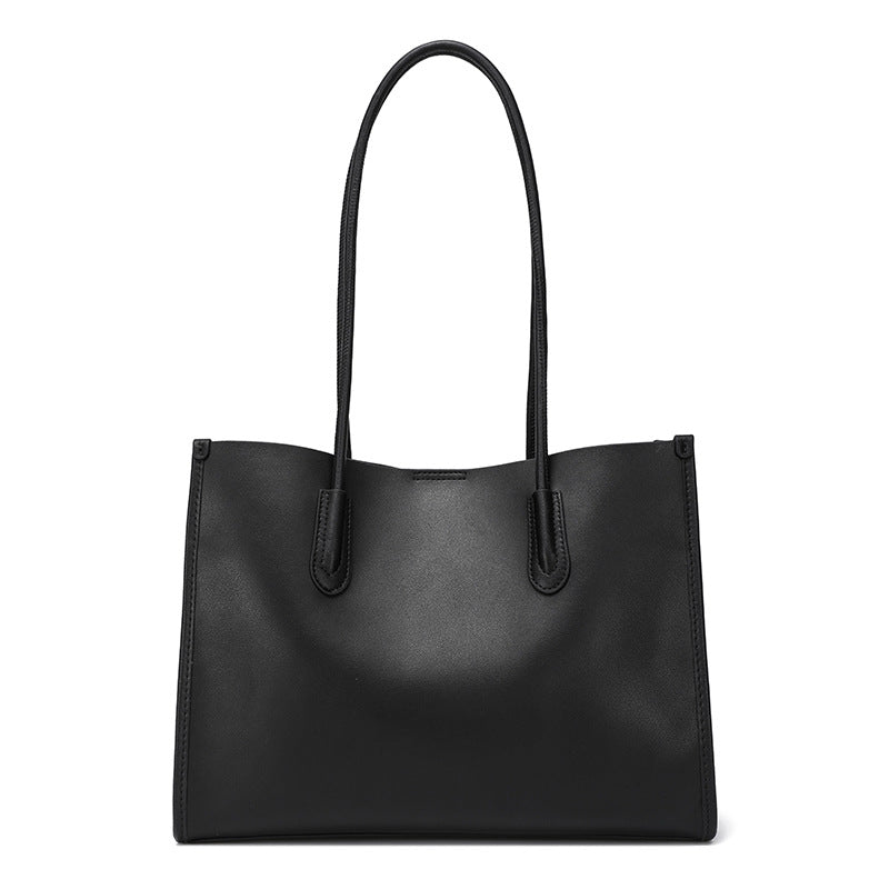 Design Genuine Leather Tote Bag-Handbags, Wallets & Cases-D-Free Shipping Leatheretro