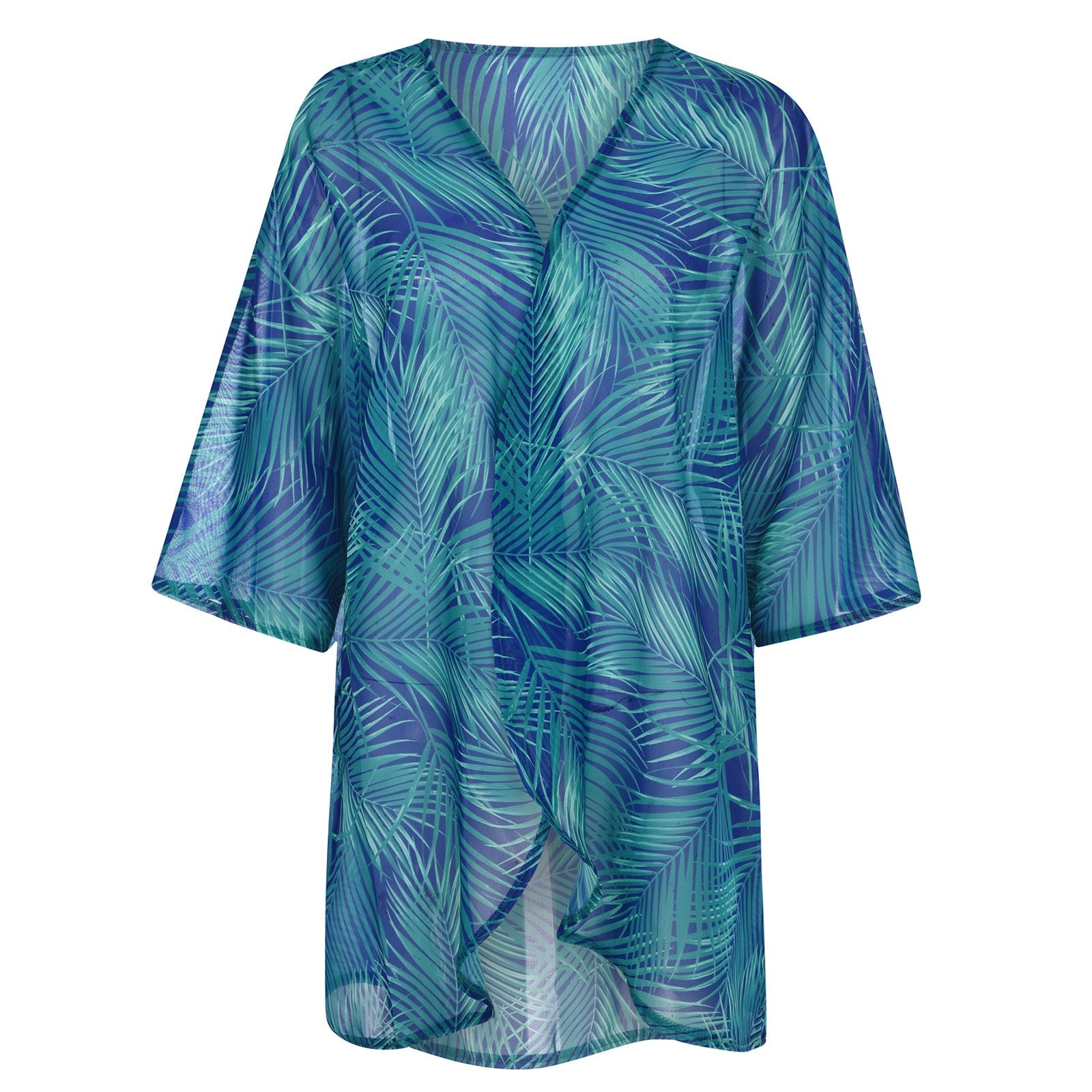 Summer Casual Chiffon Holiday Sun Proof Cover Ups-Swimwear-A-S-Free Shipping Leatheretro