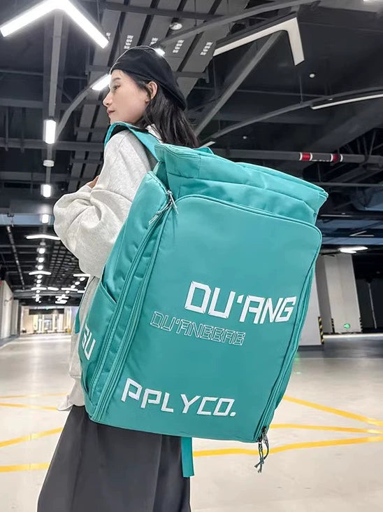 Boom Versatile Large-Capacity Backpack-Black-Free Shipping Leatheretro