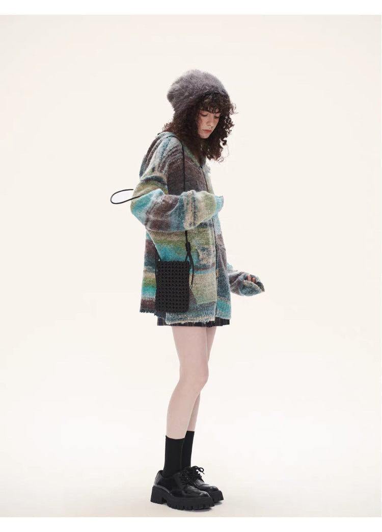 Handwoven Phone Purse – Stylish Women's Crossbody Bag-black-Free Shipping Leatheretro