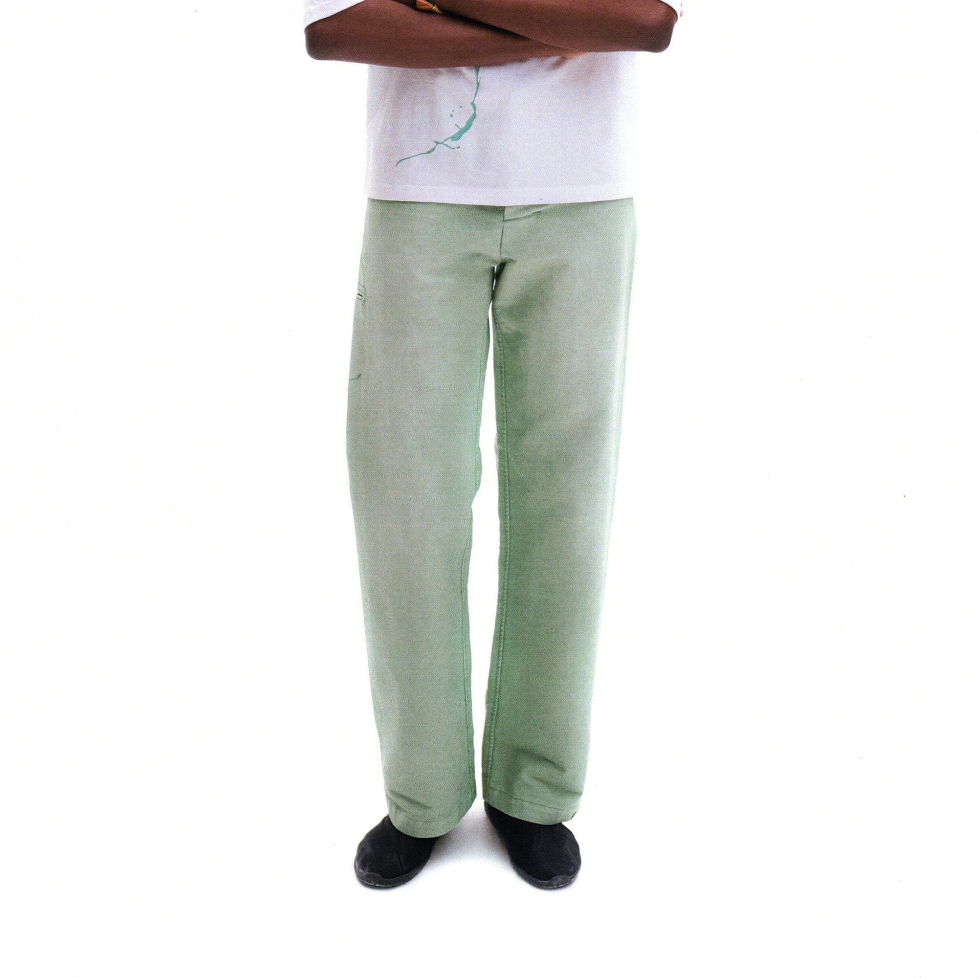 URBAN+FOREST Back-Strapped Washed Pants