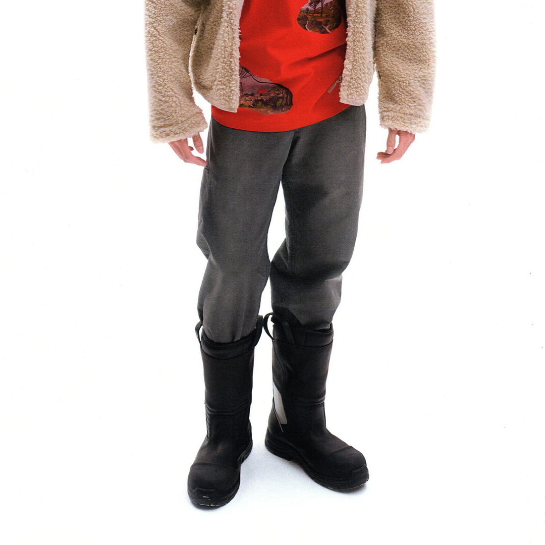 URBAN+FOREST Back-Strapped Washed Pants