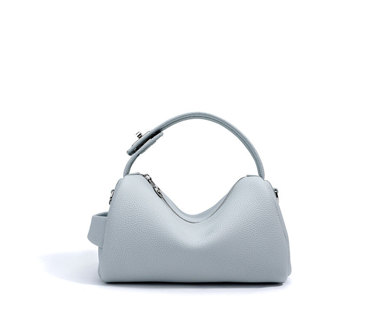 Large Capacity Soft Leather Tote Bag for Women-Handbags-Mustard Yellow (Pre-sale)-Free Shipping Leatheretro