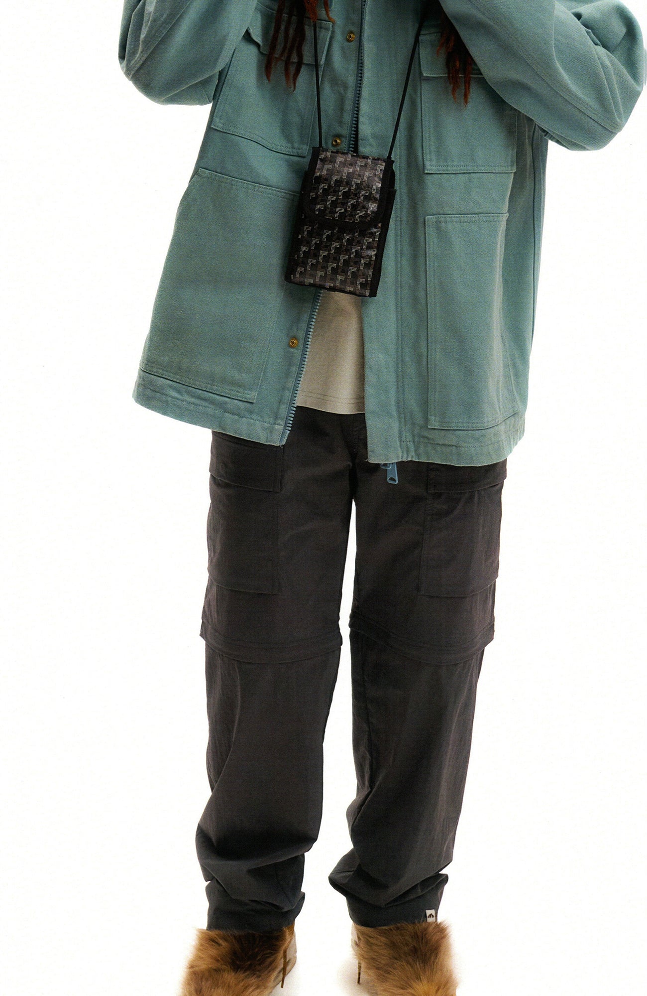 URBAN+FOREST Convertible Hiking Cargo Pants-Pants-S-Gray-Free Shipping Leatheretro