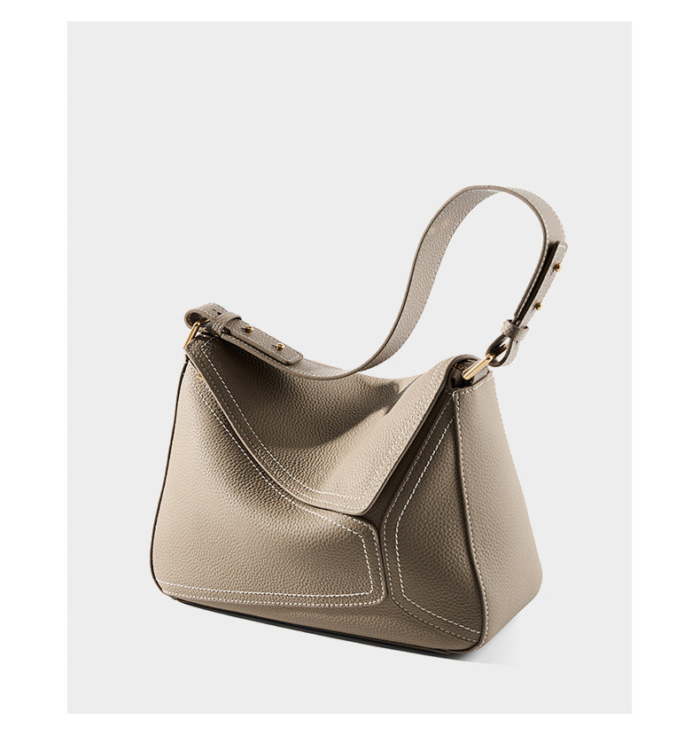 Luxury Leather Tote Bag for Women-Handbags-Brown-Free Shipping Leatheretro