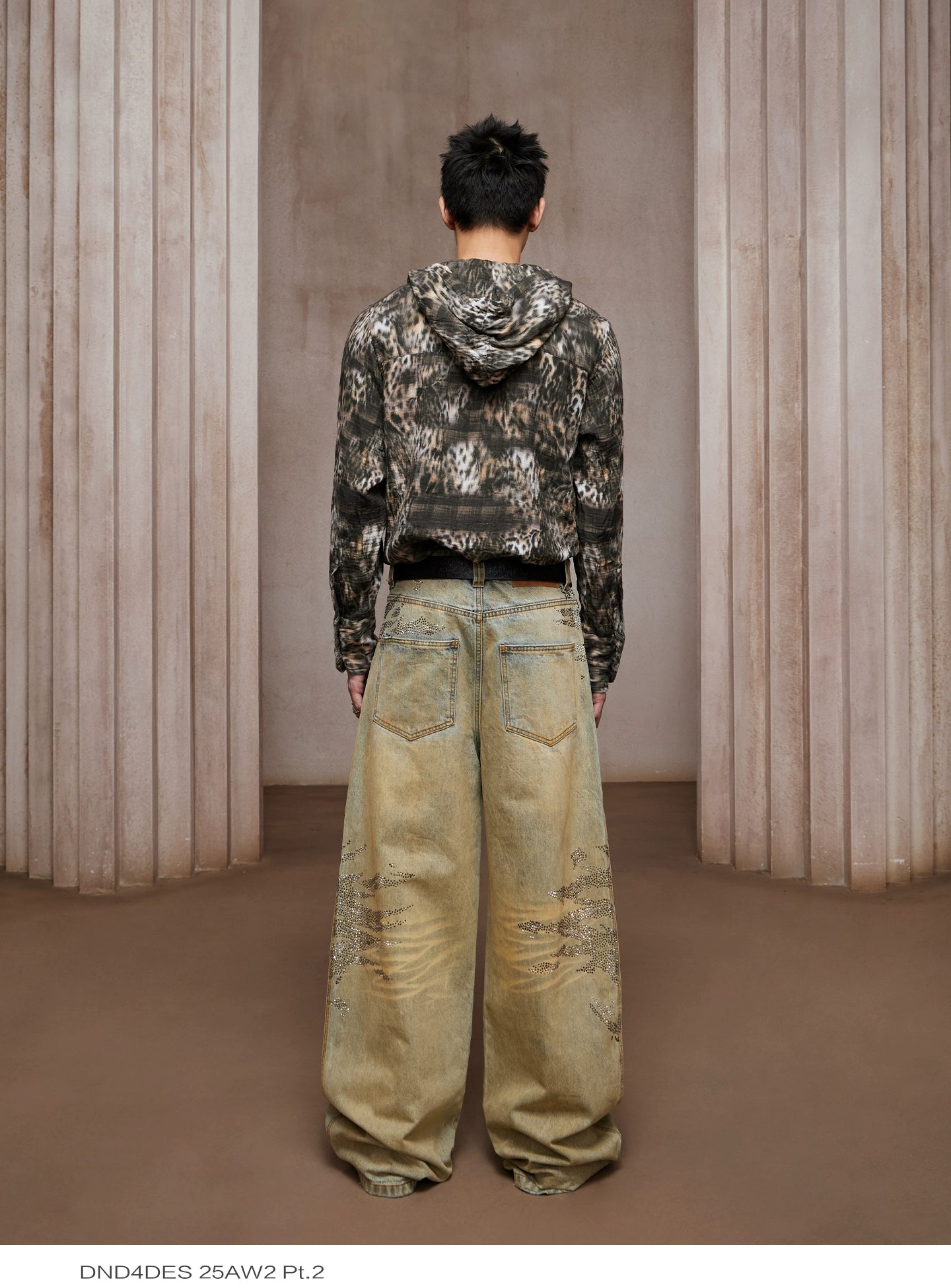 DND4DES Retro Honeysuckle Pattern Custom Buckel-As Photo-110cm-Free Shipping Leatheretro