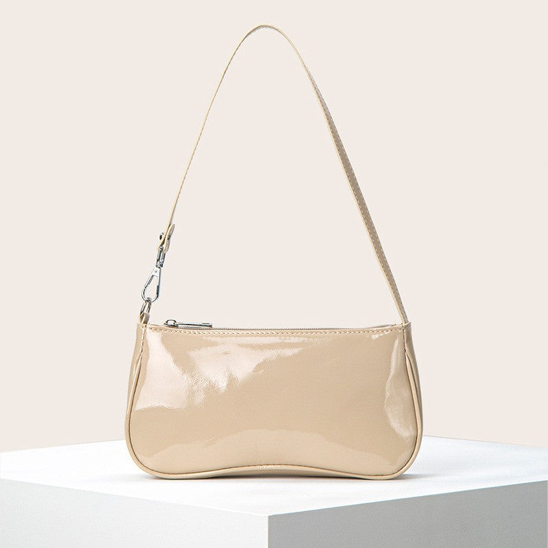 Women's Small Shoulder Bag-White-Free Shipping Leatheretro