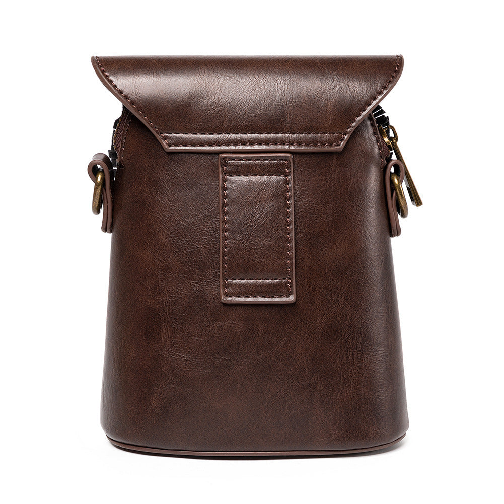 Medieval Colorblock Studded PU Leather Women's Crossbody Bag-FBG225CF-Free Shipping Leatheretro