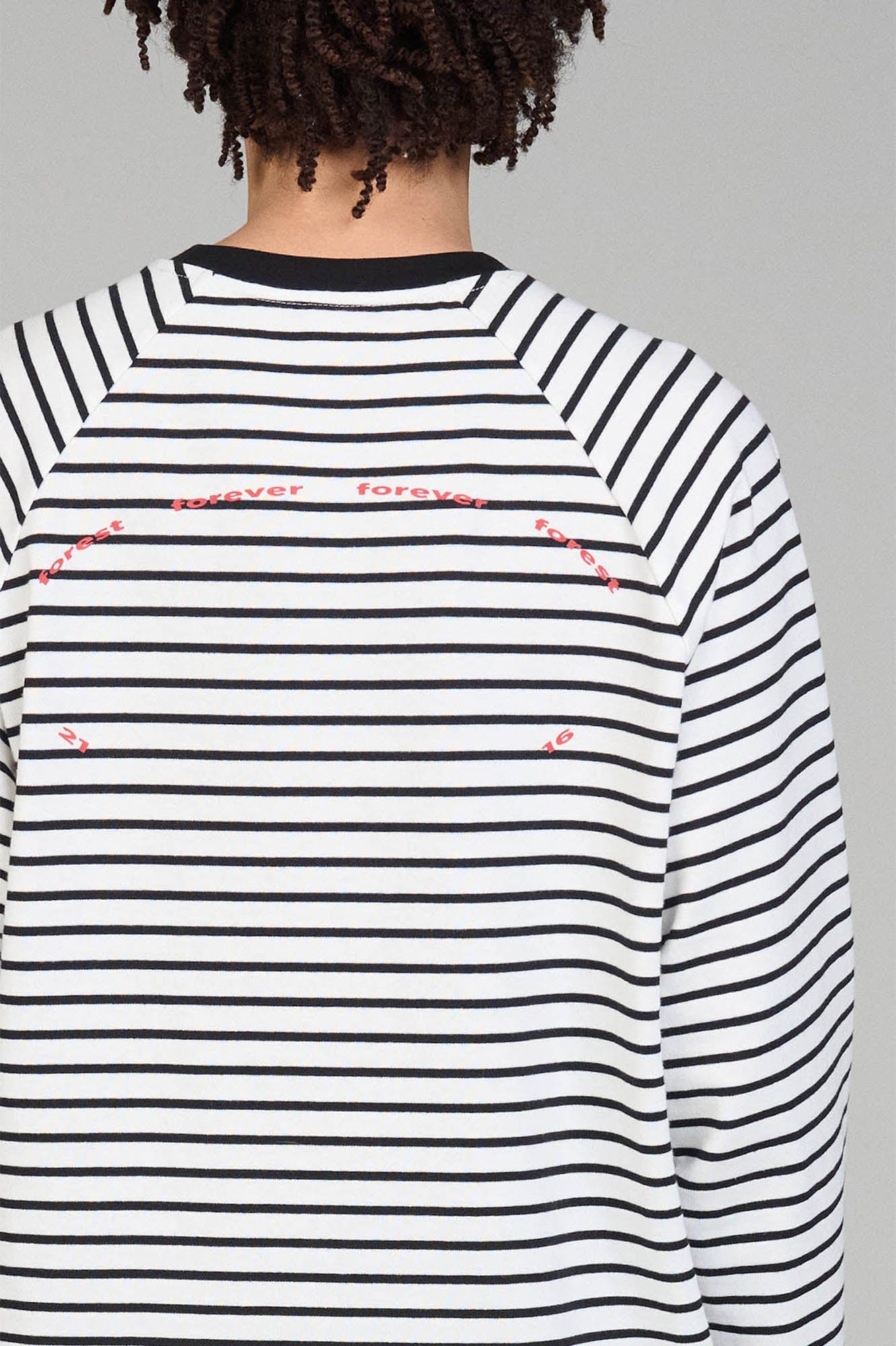 URBAN+FOREST Striped Raglan Long-Sleeve Tee-L/S Tee-XS-Free Shipping Leatheretro