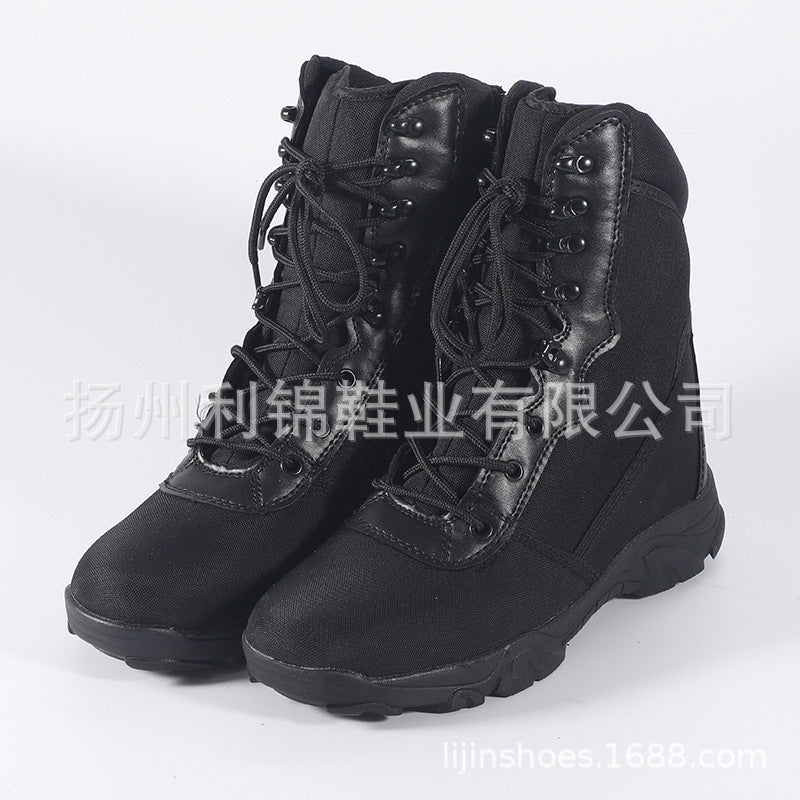 Men Outdoor Camouflage Hiking Tactical Boots-boots-C-39-Free Shipping Leatheretro