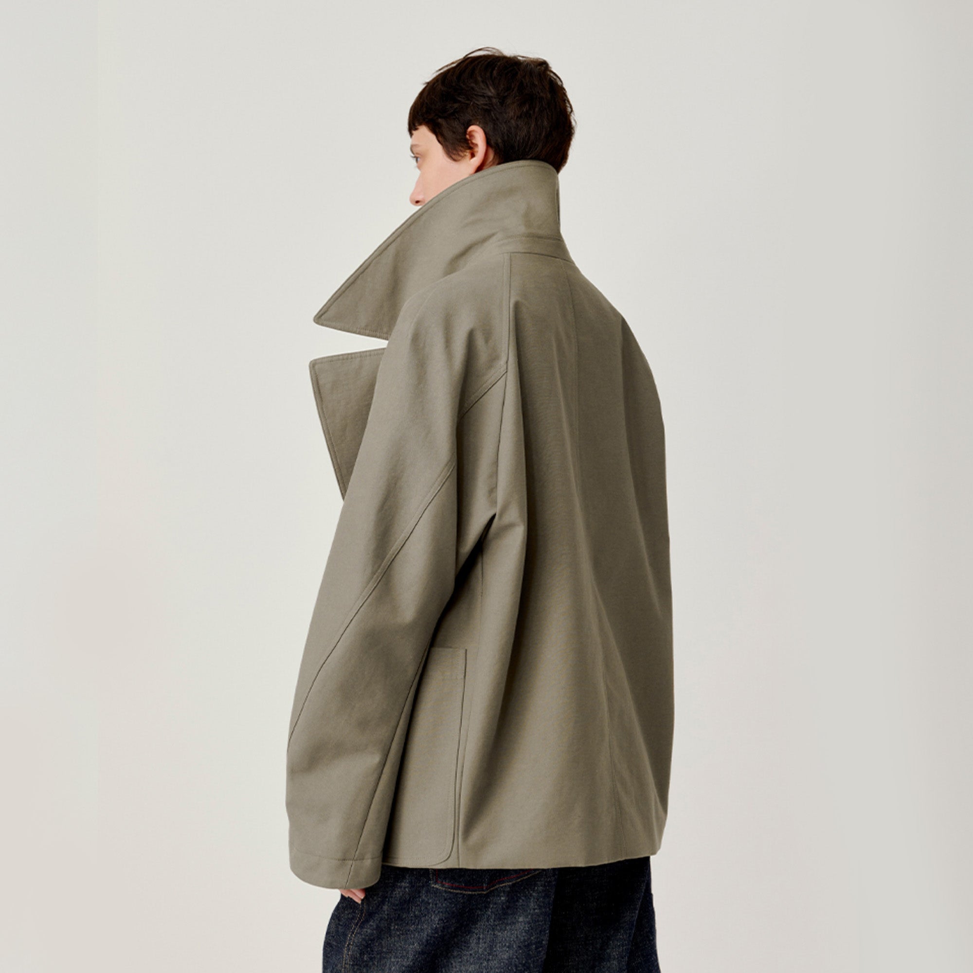 OPICLOTH Classical Double-Breasted Oversized Jacket-Jacket-XS-Free Shipping Leatheretro