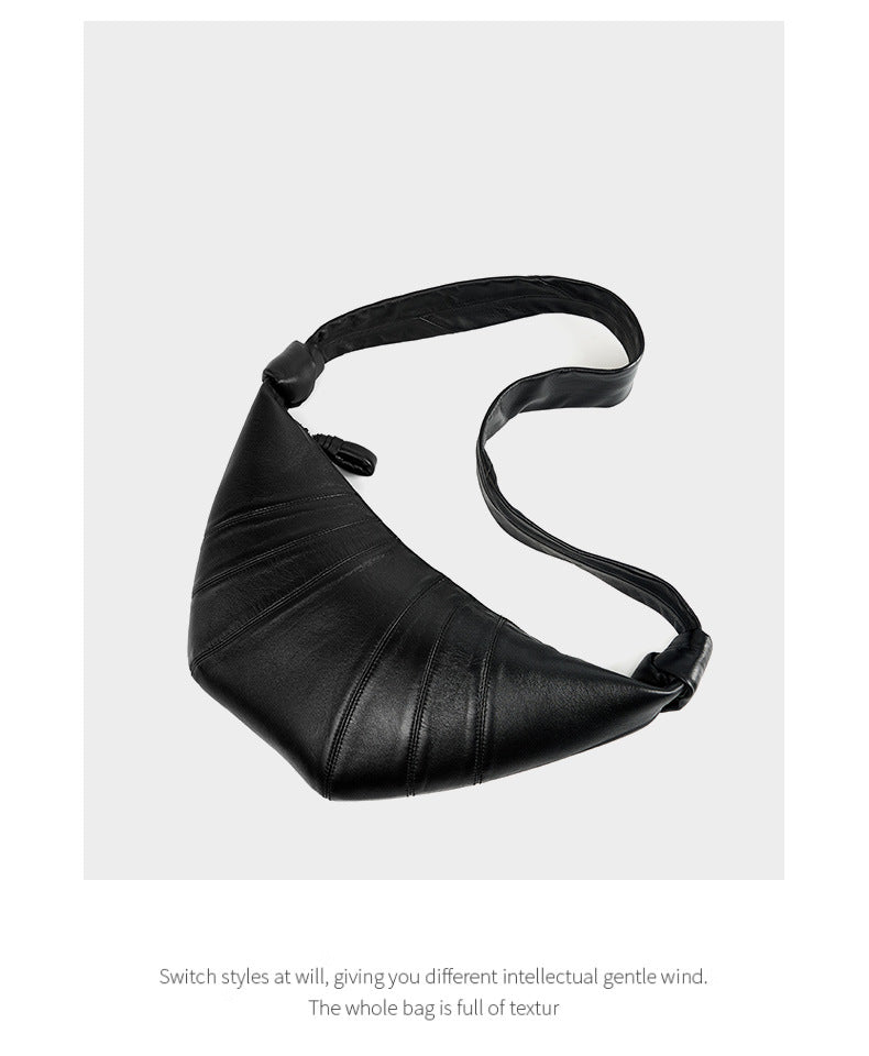 Sheepskin Bag Boho Shoulder Bag for Women-Handbags-Black-34*4*16-Free Shipping Leatheretro